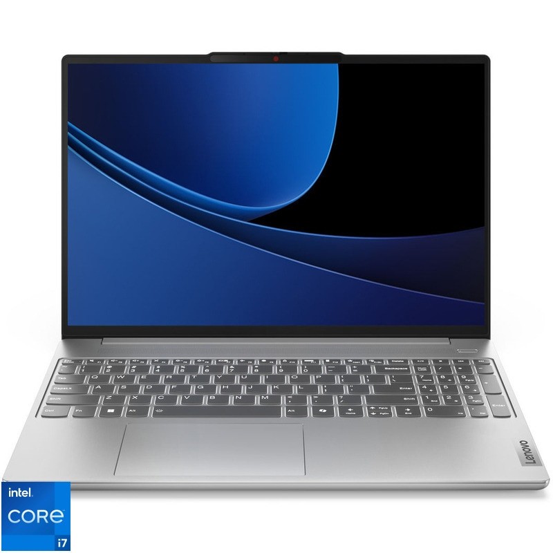 Laptop LENOVO IdeaPad Slim 3 15IRH10, Intel Core i7-13620H pana la 4.9GHz, 15.3" WUXGA, 16GB, SSD 1TB, Intel UHD Graphics, no OS, Luna Grey