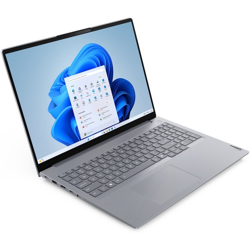 Laptop Lenovo Thinkbook 16 G8 IRL, procesor Intel® Core™ 5 210H pana la 4.8GHz, 16" WUXGA, IPS, 64GB DDR5, 1.9 TB SSD, Intel® Graphics, No OS, Arctic Grey