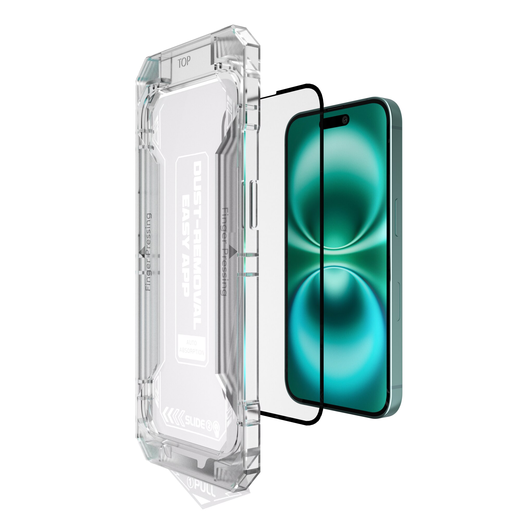 Folie de protectie din sticla All-rounder NEXT ONE pentru iPhone 16