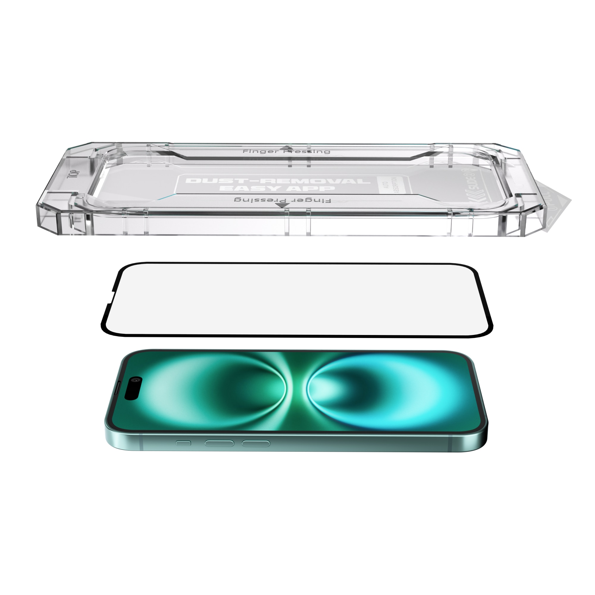 Folie de protectie din sticla All-rounder NEXT ONE pentru iPhone 16