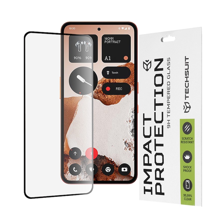 Glass shield Display pentru Nothing CMF Phone 2 Pro, K9, Protective glass, Deep Dark