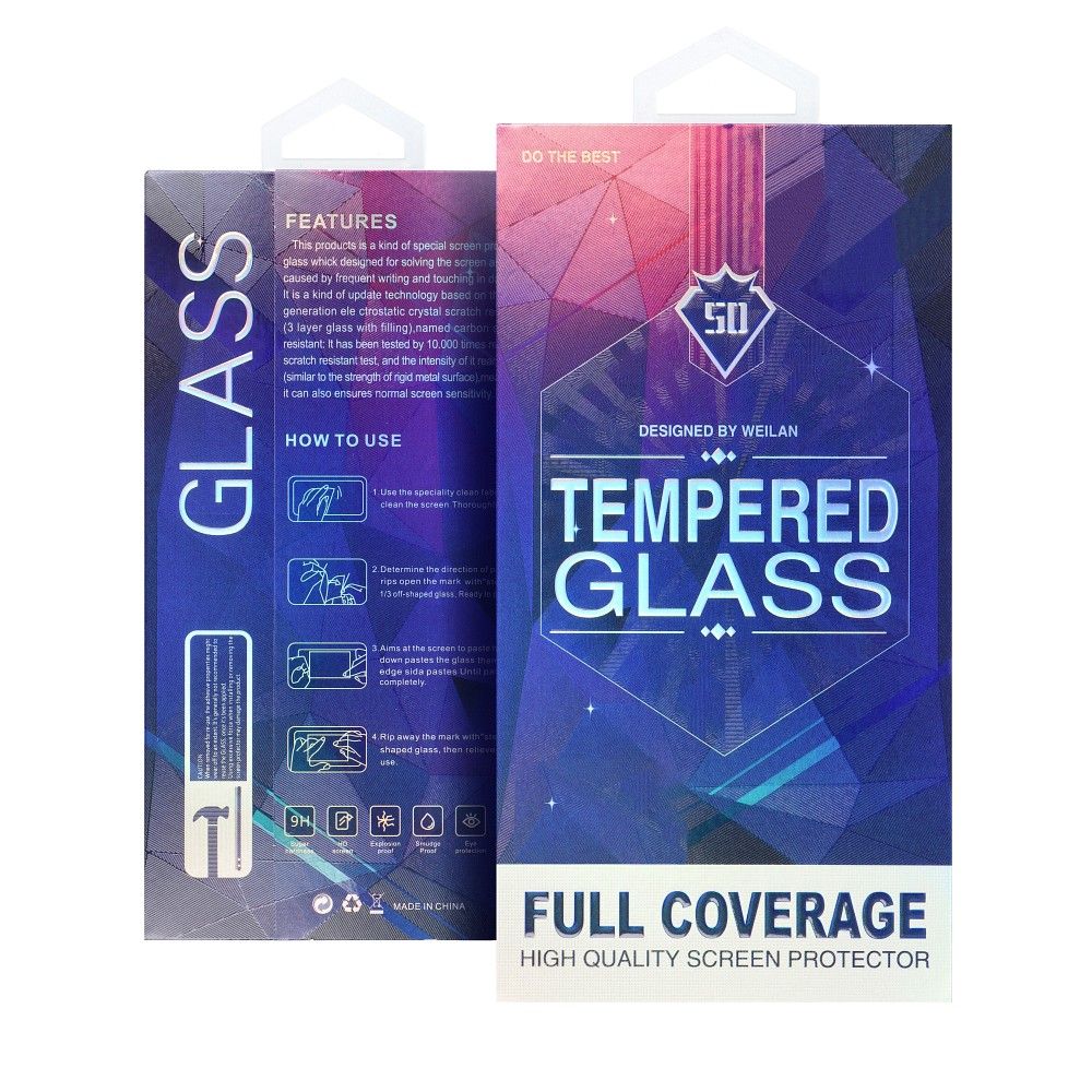 Folie protectie Tempered Glass pentru Xiaomi Redmi 15 5G black