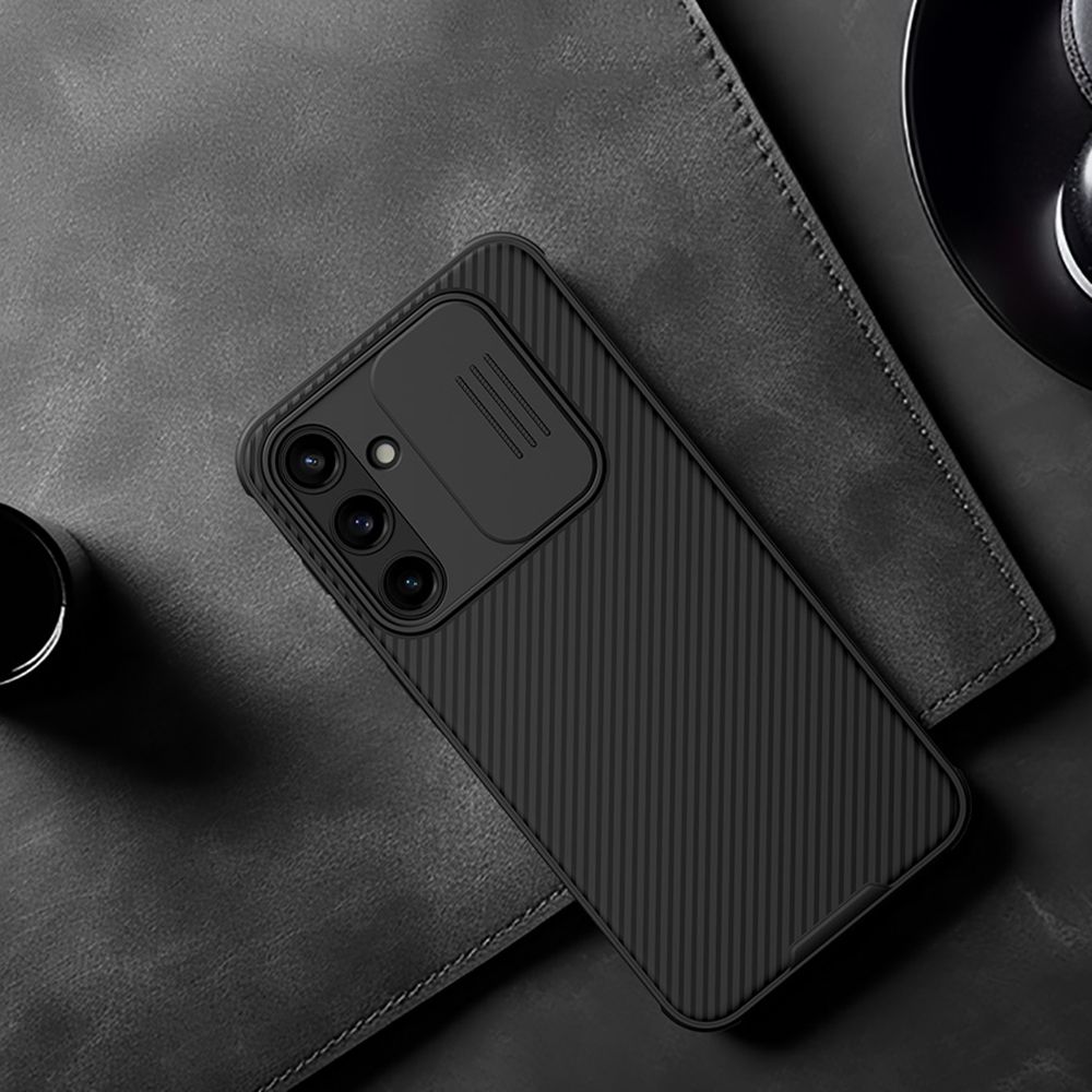 Carcasa Nillkin Cam Shield Pro compatibila cu Samsung Galaxy A55 5G Black