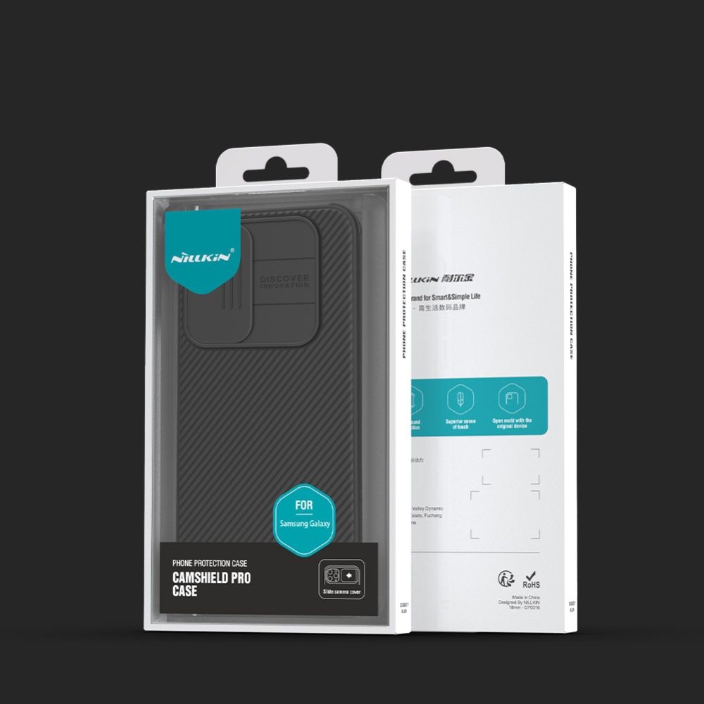 Carcasa Nillkin Cam Shield Pro compatibila cu Samsung Galaxy A55 5G Black