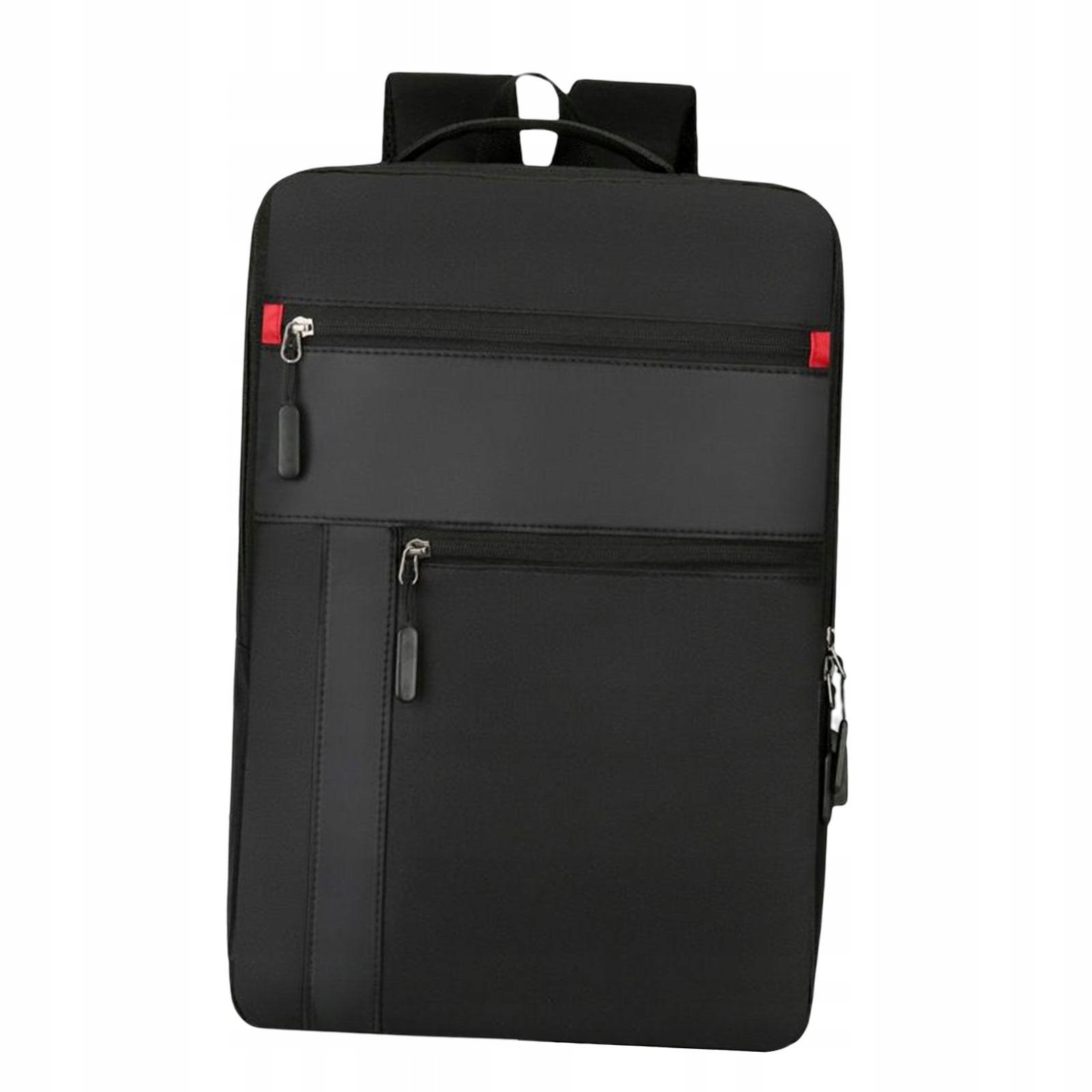 Plecak pentru laptop 15,6", multicolor, cu port USB, set cu husa waterproof