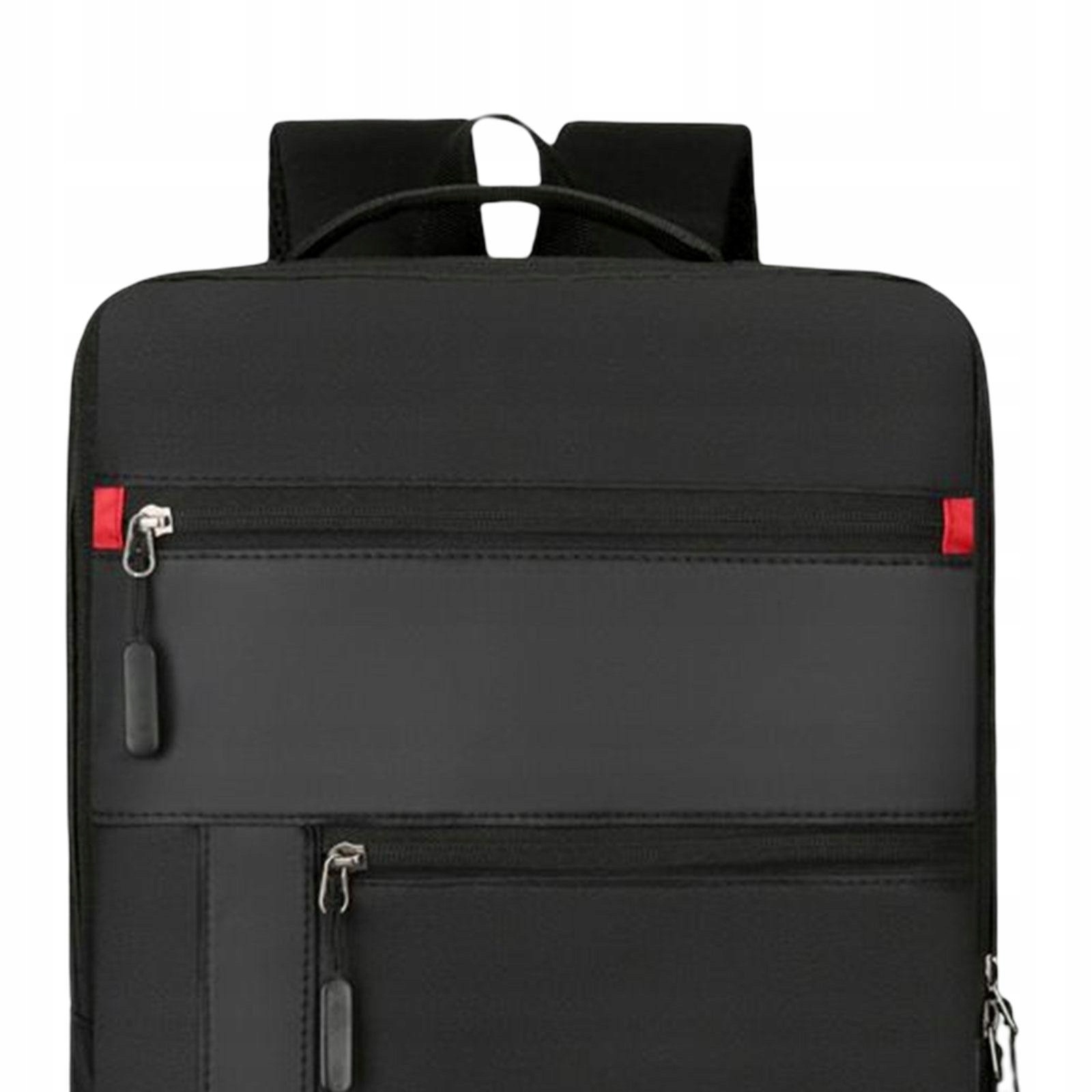 Plecak pentru laptop 15,6", multicolor, cu port USB, set cu husa waterproof