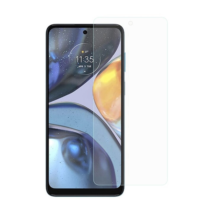 Folie pentru Motorola Moto G52, Sticla Securizata, Protectie Completa 9H Anti-Explozie, Full Glue 2.5D, Ultra Protection, Transparent