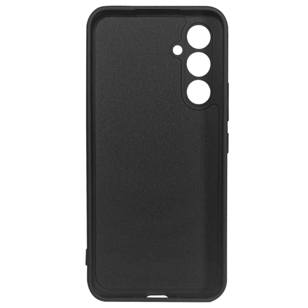 Husa de protectie Lemontti Silicon Soft Slim pentru Samsung Galaxy A54 5G, Negru