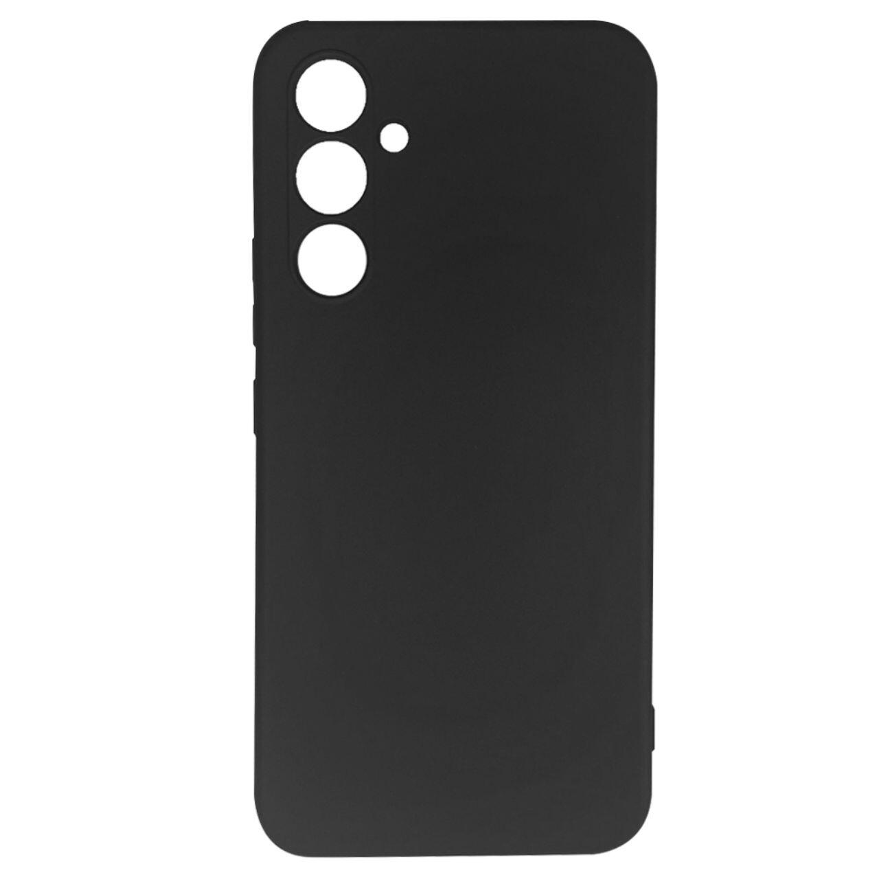 Husa de protectie Lemontti Silicon Soft Slim pentru Samsung Galaxy A54 5G, Negru