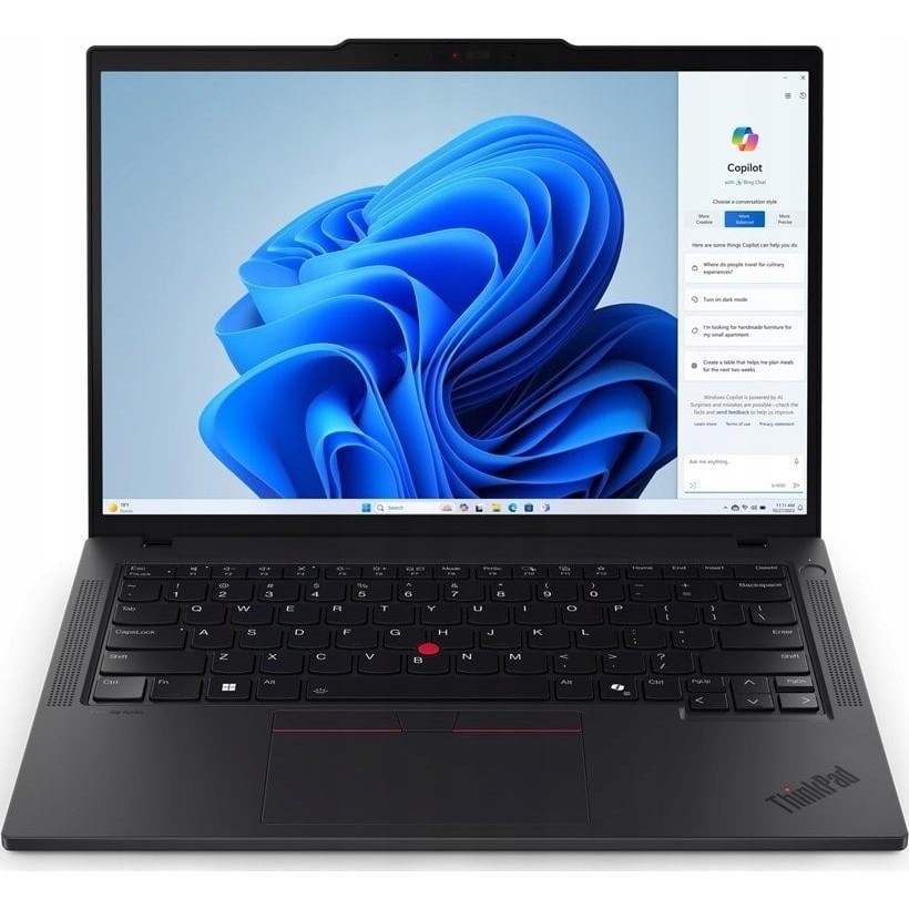 Pachet promo: Laptop Lenovo ThinkPad T14 G5, AMD Ryzen™ 7 PRO, 64 GB 1 TB SSD, 14 " WUXGA 1920 x 1200 IPS, AMD Radeon™ 780M, 5600 MHz, Windows 11 Home + Geanta laptop 15.6 inch iBOX TN6020