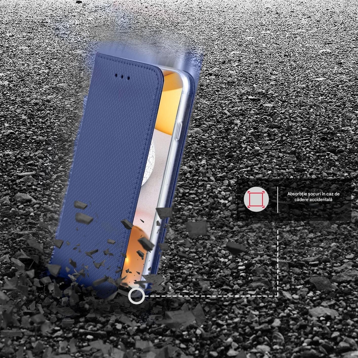 Husa Tip Carte pentru Samsung A12 / A12 Nacho / M12 Albastru