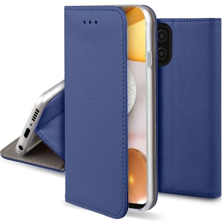 Husa Tip Carte pentru Samsung A12 / A12 Nacho / M12 Albastru
