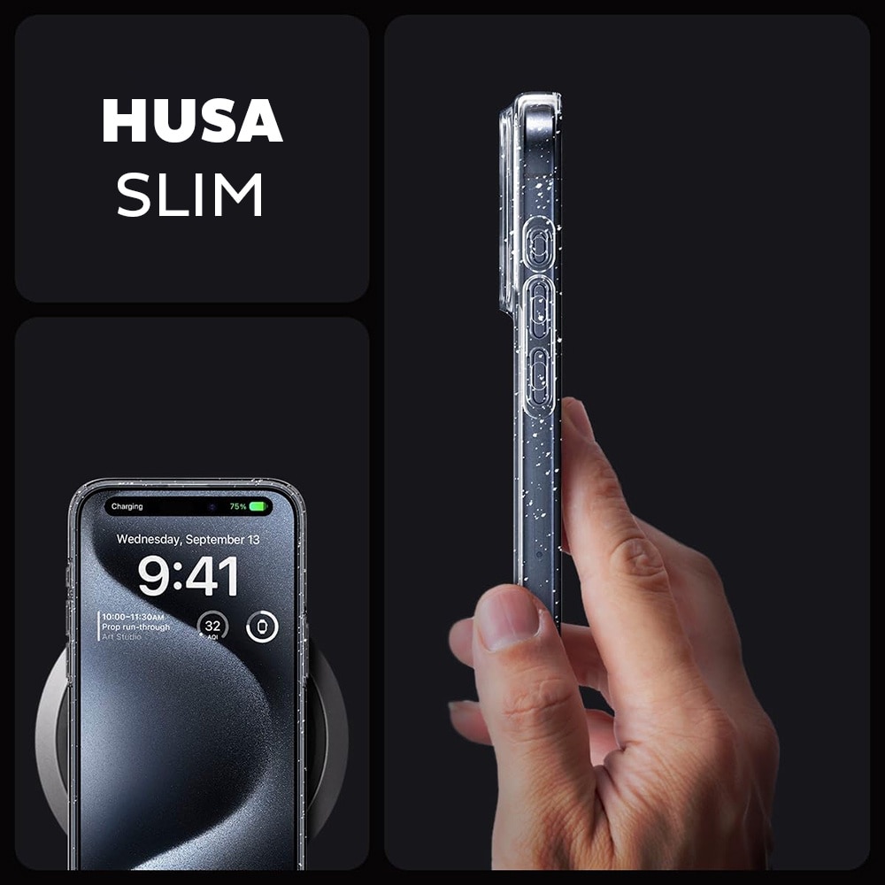 Husa pentru Oppo A5 4G / A5 5G Daden® SparkleSkin, Antisoc, Calitate Premium, Transparent