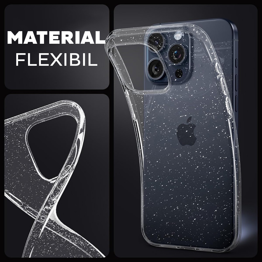 Husa pentru Oppo A5 4G / A5 5G Daden® SparkleSkin, Antisoc, Calitate Premium, Transparent