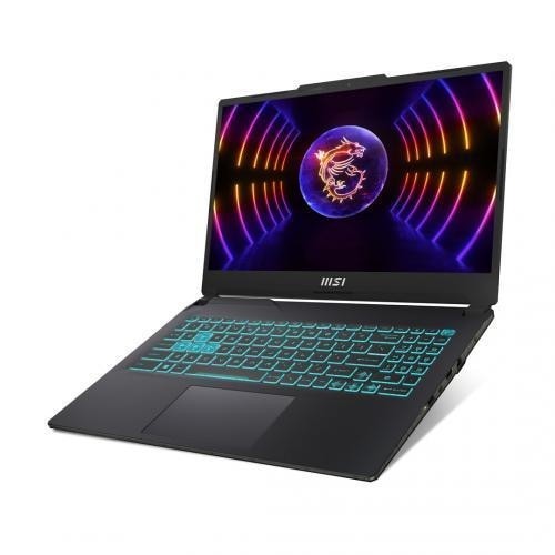 Laptop MSI Cyborg 15, 15.6" Full HD, Intel® Core™ i7 12650H pana la 4.7 GHz, 16 GB RAM DDR5 4800, 512 GB SSD, NVIDIA® GeForce® RTX 4050 6 GB, Free Dos, Translucent Black DDR5