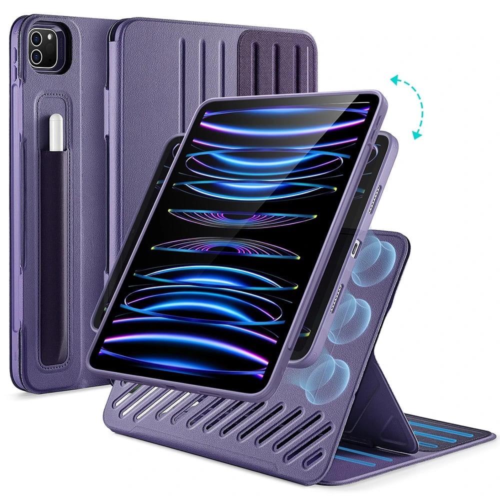 Husa pentru iPad Air 11" 2026 / 2025 / 2024 M4, M3, M2 - ESR Shift Magnetic - Purple