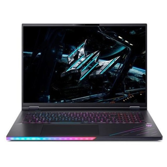 Laptop Acer Predator Helios18 AI NH.QVYEL.002, 18 inch 3840 x 2400, Intel Core Ultra 9 275HX 24 C / 24 T, 2.7 GHz - 5.4 GHz, 40 MB 24 MB cache, 28 W, 32 GB DDR5, 1 TB SSD, Nvidia GeForce RTX 5080, Windows 11 Home