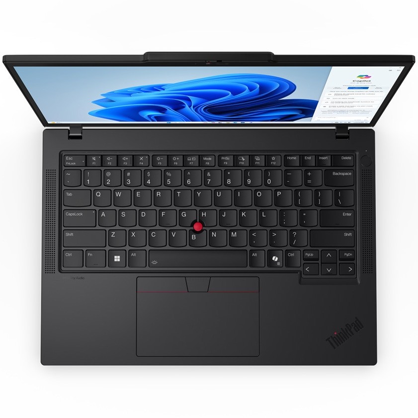 Laptop ThinkPad T14 Gen 5 cu procesor Intel® Core™ Ultra 7 155U pana la 4.8GHz, 14" WUXGA, IPS, 16GB DDR5, 512GB SSD, Intel® Graphics, Windows® 11 Pro, Black, 3y Courier or Carry-in