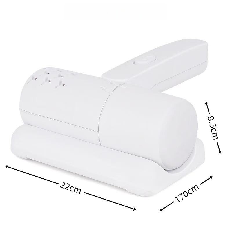 Aspirator fara fir anti-acarieni, cu filtru HEPA lavabil, perie rotativa, functie de curatare profunda prin vibratii, lampa cu raze ultraviolete UV-C pentru dezinfectare, potrivit pentru covoare