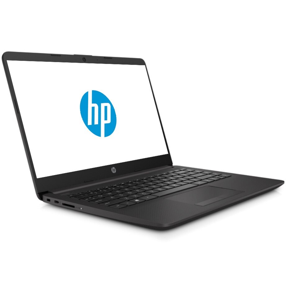 Laptop ultraportabil HP 240 G8 cu procesor Intel Core i5-1035G1, 14", Full HD, 8GB, 256GB SSD, Intel UHD Graphics, Free DOS, Black