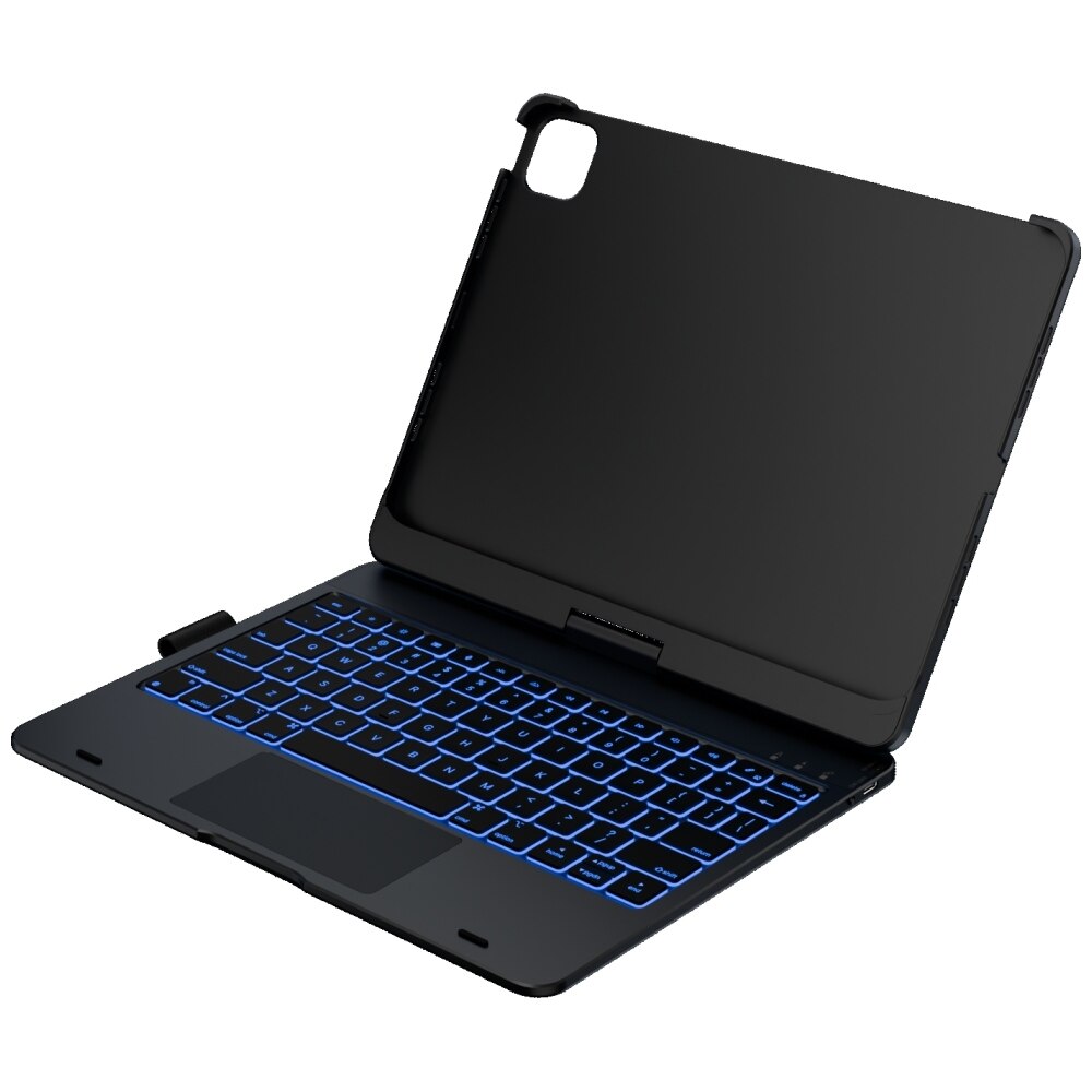 Carcasa cu tastatura Typecase Flexbook Touch compatibila cu iPad Pro 11 inch 2024 / 2025, Negru