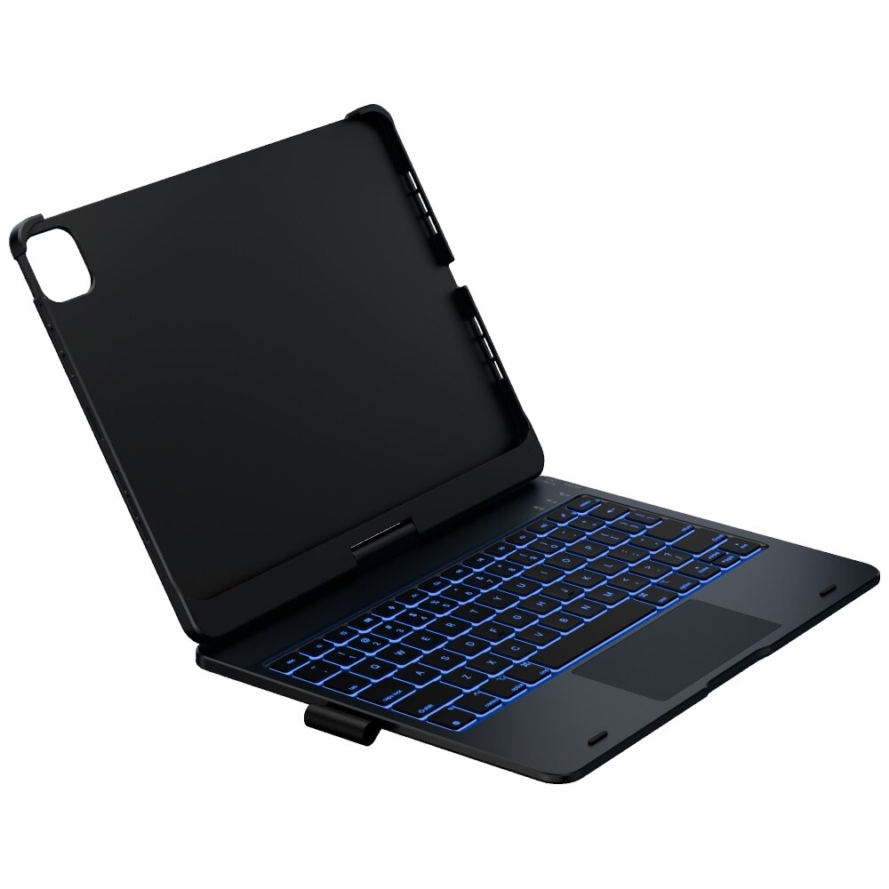 Carcasa cu tastatura Typecase Flexbook Touch compatibila cu iPad Pro 11 inch 2024 / 2025, Negru