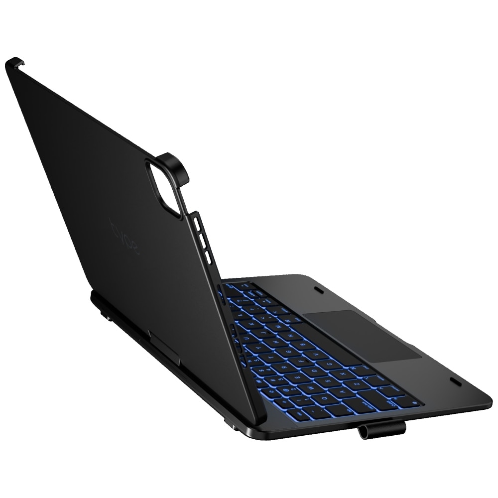 Carcasa cu tastatura Typecase Flexbook Touch compatibila cu iPad Pro 11 inch 2024 / 2025, Negru
