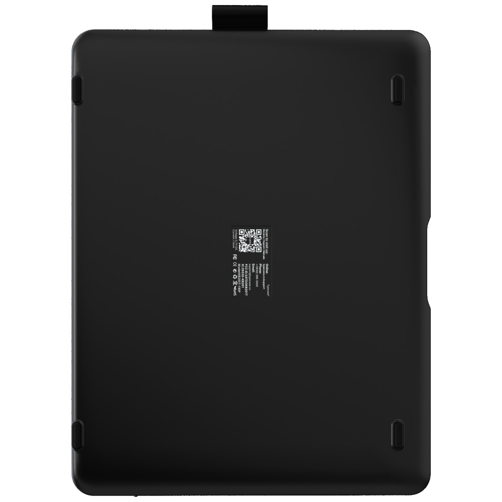 Carcasa cu tastatura Typecase Flexbook Touch compatibila cu iPad Pro 11 inch 2024 / 2025, Negru