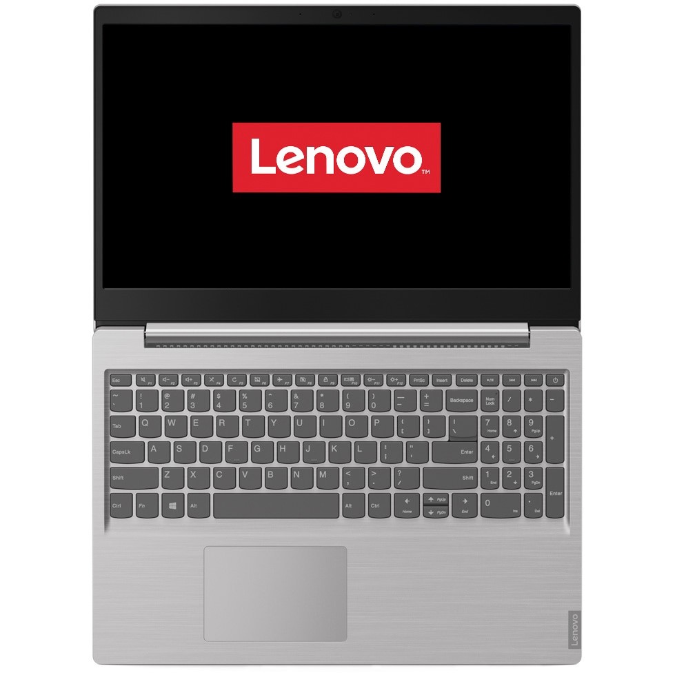 Laptop Lenovo ideapad S145-15IIL cu procesor Intel® Core™ i3-1005G1, 15.6" Full HD, 4GB, 128GB SSD, Intel® UHD Graphics, FreeDOS, Platinum Grey