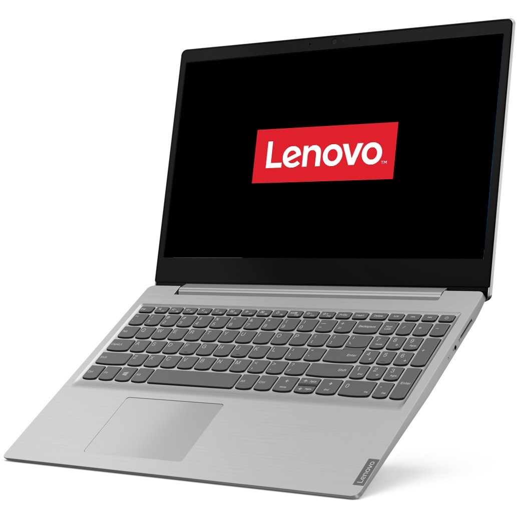 Laptop Lenovo ideapad S145-15IIL cu procesor Intel® Core™ i3-1005G1, 15.6" Full HD, 4GB, 128GB SSD, Intel® UHD Graphics, FreeDOS, Platinum Grey