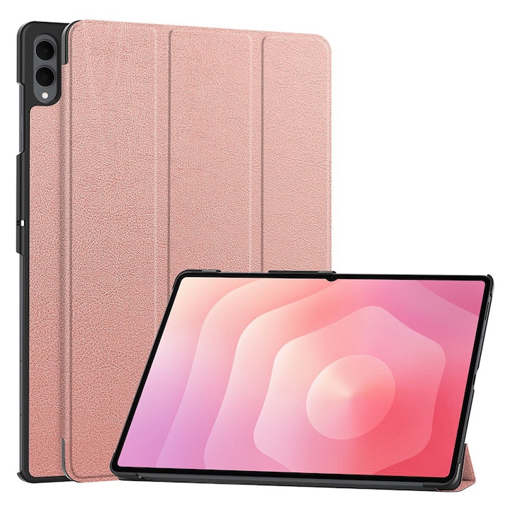 Husa pentru Samsung Galaxy Tab S11 Ultra, Techsuit FoldPro, Rose Gold