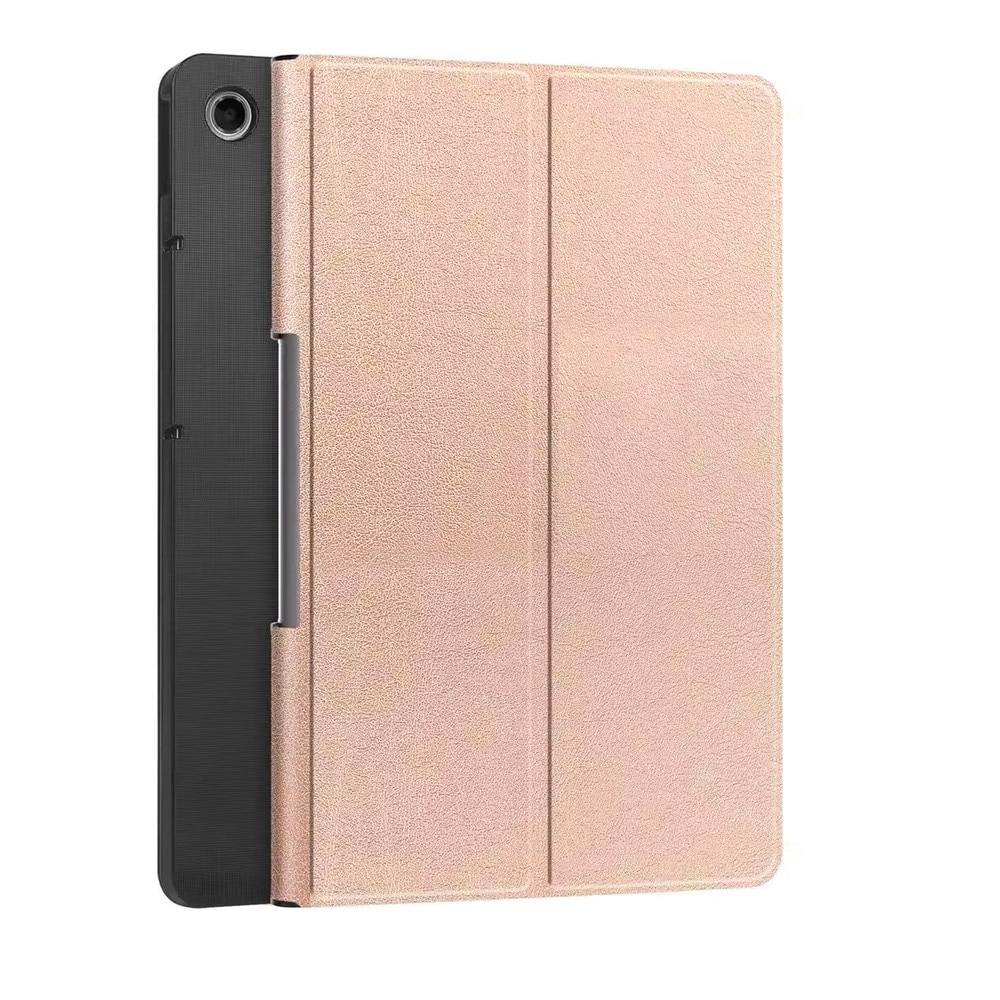 Husa tableta, etui Smart, Lenovo Tab Plus TB351FU, roz auriu, functie suport, 15x60°