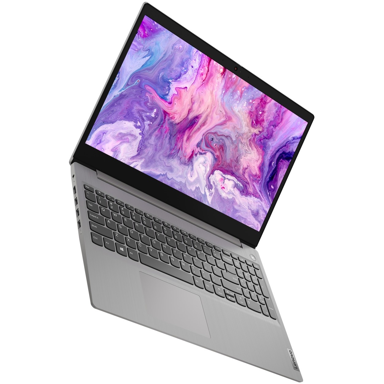 Laptop Lenovo IdeaPad 3 15ADA05 cu procesor AMD Ryzen™ 7 3700U pana la 4.00 GHz, 15.6", Full HD, 8GB, 512GB SSD, AMD Radeon™ RX Vega 10 Graphics, Free DOS, Platinum Grey