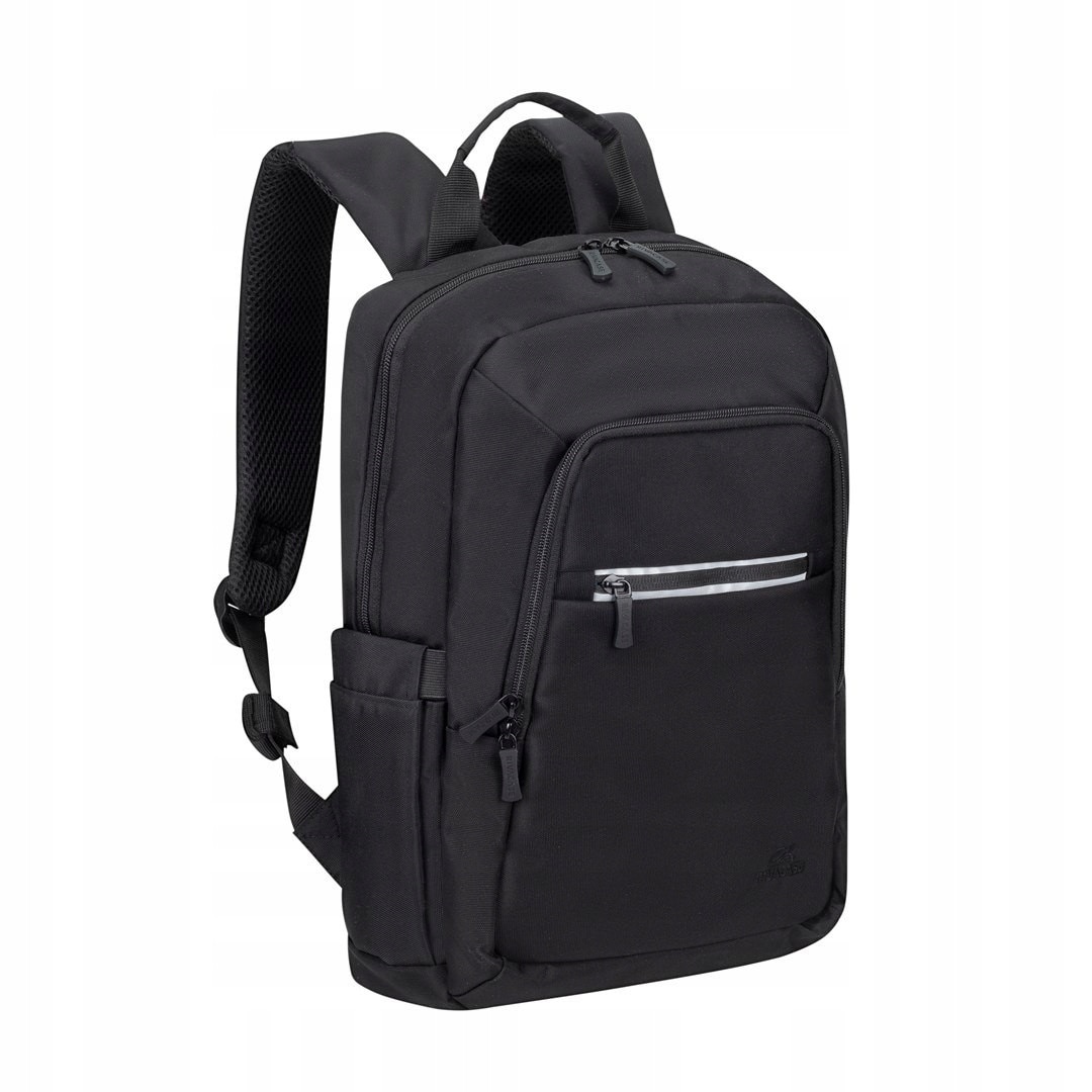 Rucsac laptop Rivacase Alpendorf 13,3"-14", negru, material waterproof, dimensiuni 25,5x40x13cm