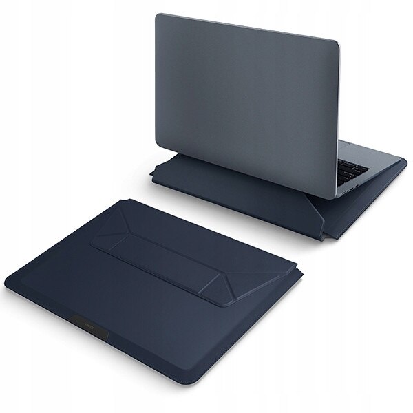 Etui laptop UNIQ Oslo 14", granat, vegan, impermeabil