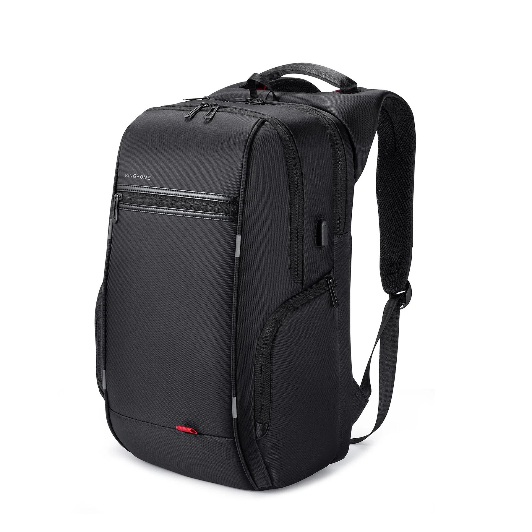 Rucsac pentru laptop Kingsons Trailtech, 15.6'', negru