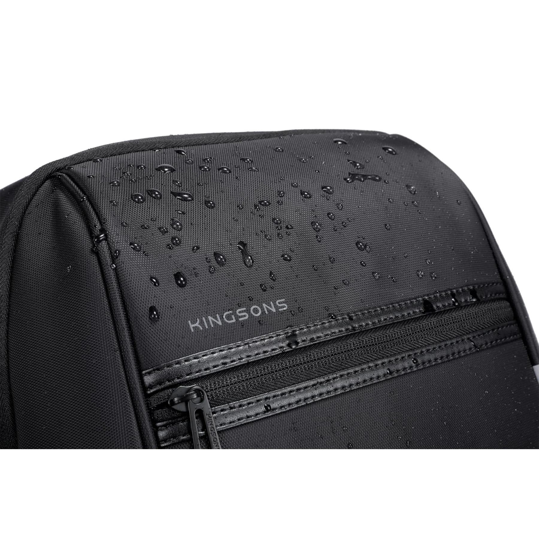 Rucsac pentru laptop Kingsons Trailtech, 15.6'', negru