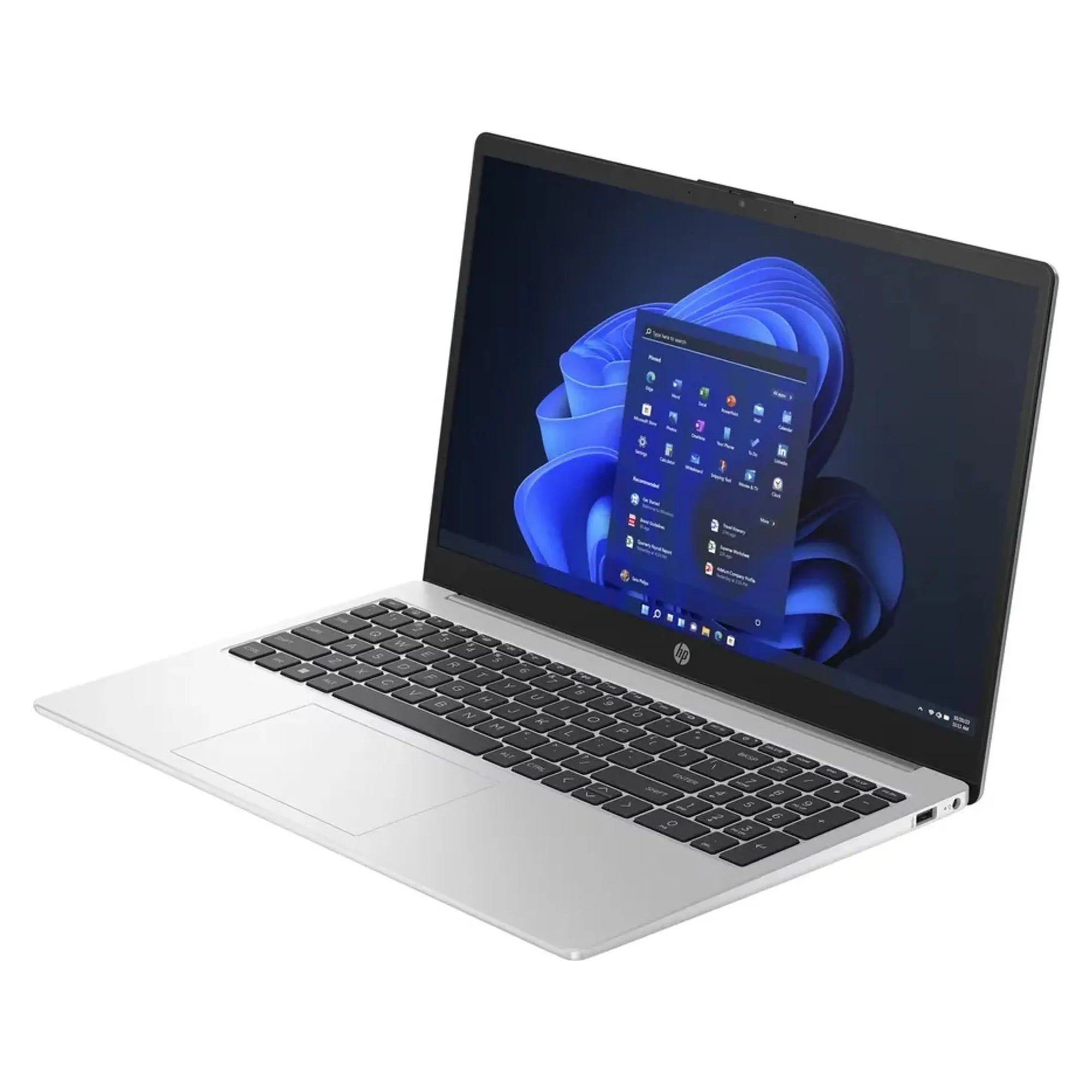 Laptop HP 250 G10 cu procesor Intel® Core™ i3-1315U pana la 4.5GHz, 15.6", Full HD, IPS, 16GB DDR4 RAM, 512GB SSD, Intel® UHD Graphics, Free DOS, Metalic silver