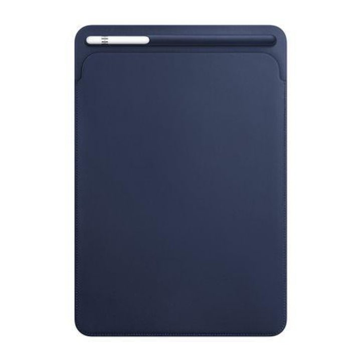 Husa de protectie Apple Sleeve pentru iPad Pro 10.5", Piele, Midnight Blue