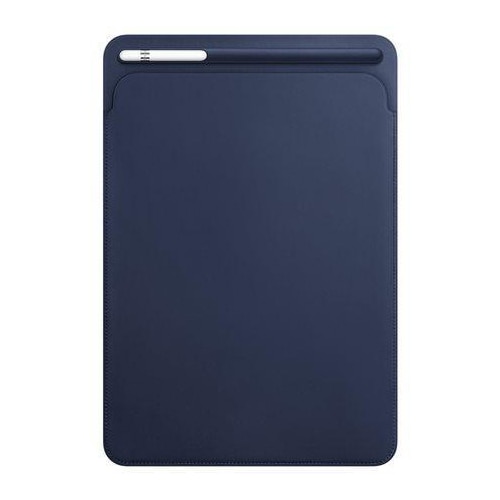 Husa de protectie Apple Sleeve pentru iPad Pro 10.5", Piele, Midnight Blue