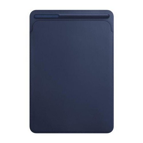 Husa de protectie Apple Sleeve pentru iPad Pro 10.5", Piele, Midnight Blue