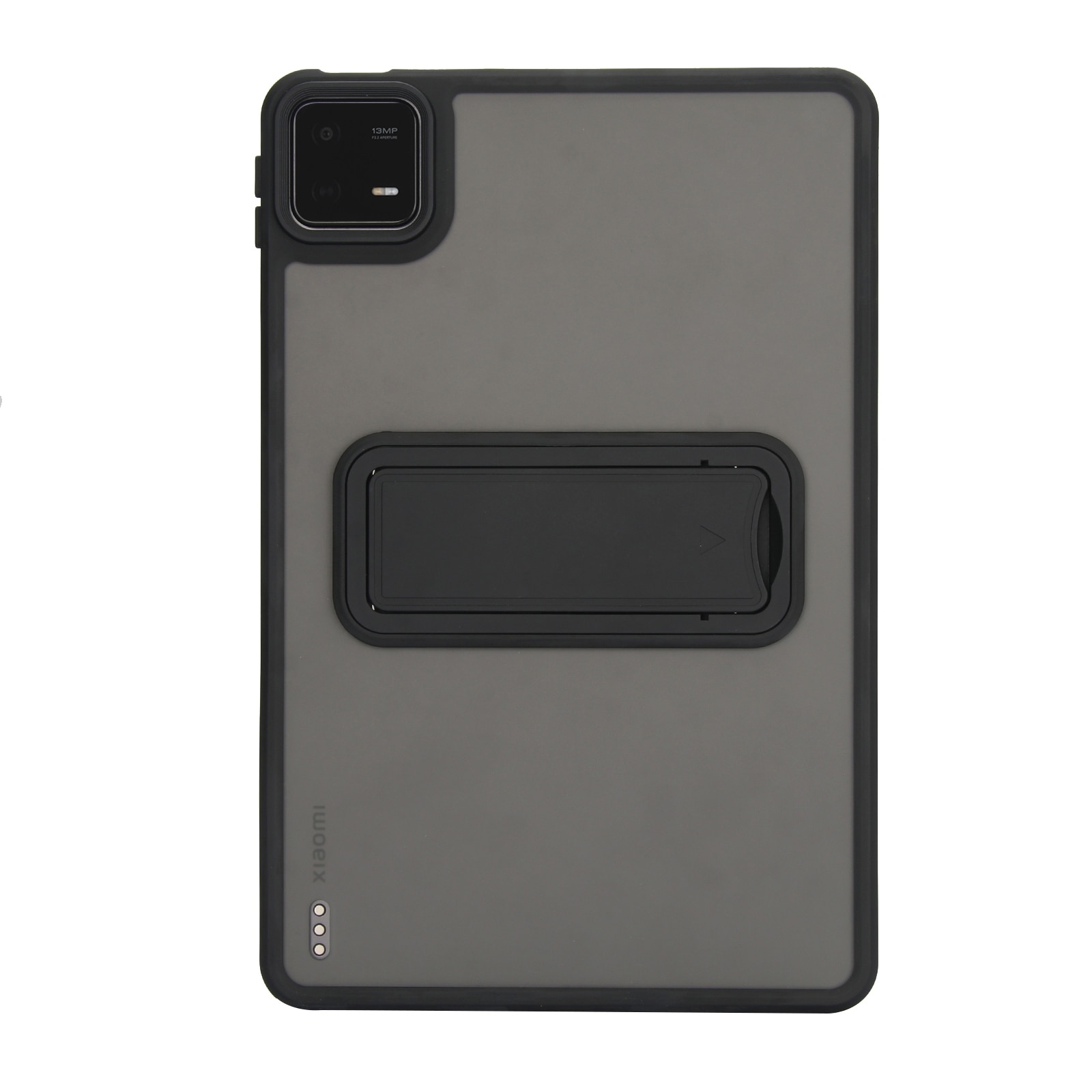 Husa tableta pentru Xiaomi Pad 6/6 Pro, din piele PU + TPU, cu suport, carcasa hibrida, negru
