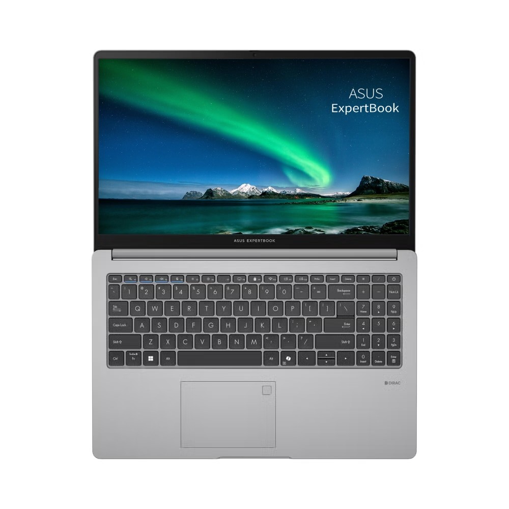 Asus ExpertBook P1 Laptop, Intel Core i5 13420H, 8GB DDR5 Memory, 512GB SSD, 15.6" FullHD Display, Grey, Hungarian Layout, Windows 11 Pro