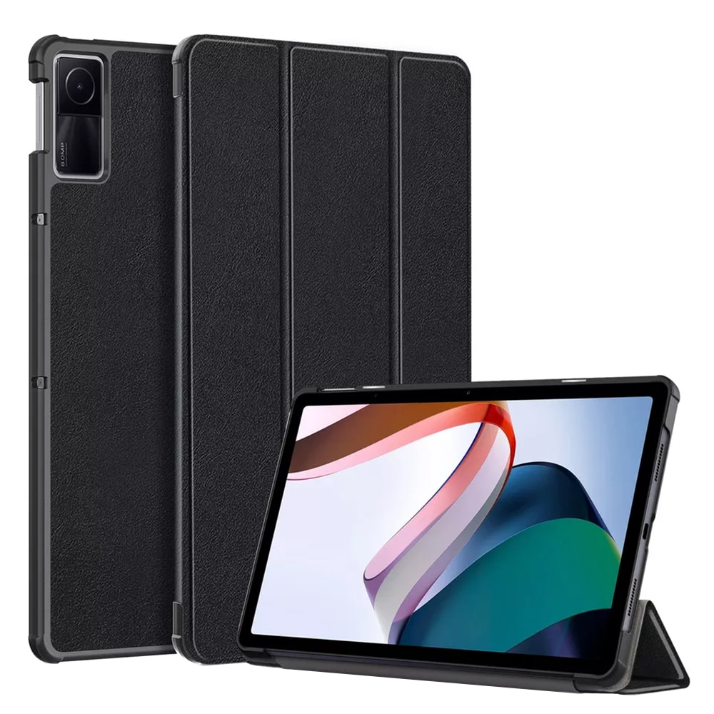 Carcasa de protectie compatibila cu Xiaomi Redmi Pad, Microfibra, FoldPro, T399, Negru