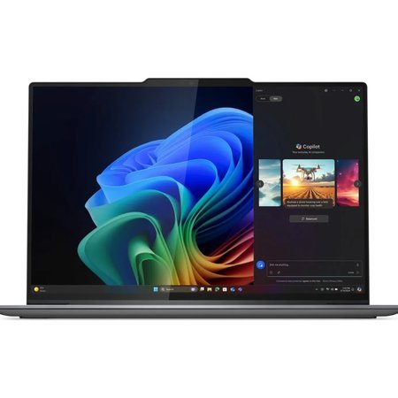 Laptop Lenovo ThinkPad X9-14 G1, 14" 2.8K, Intel® Core™ Ultra 7 258V pana la 4.8 GHz, 32 GB RAM LPDDR5x 8533, 1 TB SSD, Intel Arc Graphics 140V, Windows 11 Pro, Grey 1 TB
