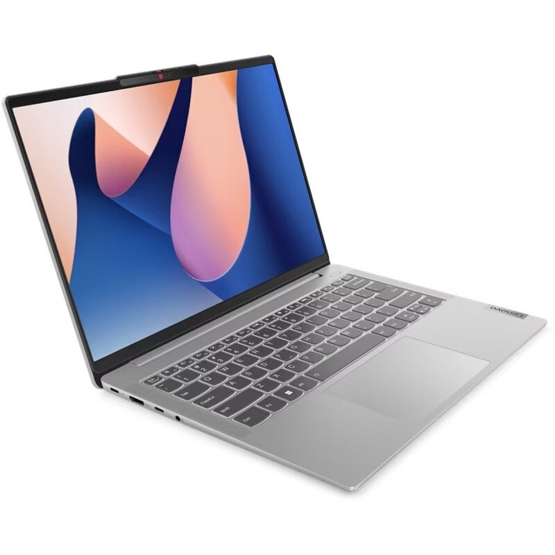 Laptop LENOVO IdeaPad Slim 5 14IAH8, Intel Core i5-12450H pana la 4.4GHz, 14" WUXGA, IPS, 8 nuclee, 16GB DDR5, SSD 2TB NVME, Intel UHD Graphics, no OS, Cloud Grey