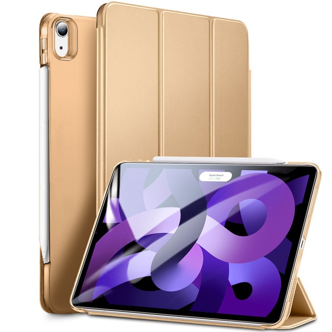 Husa tableta ESR Yippee Trifold, compatibila cu iPad Air 4/5/11, culoare neagra, dimensiuni 24x17x1cm