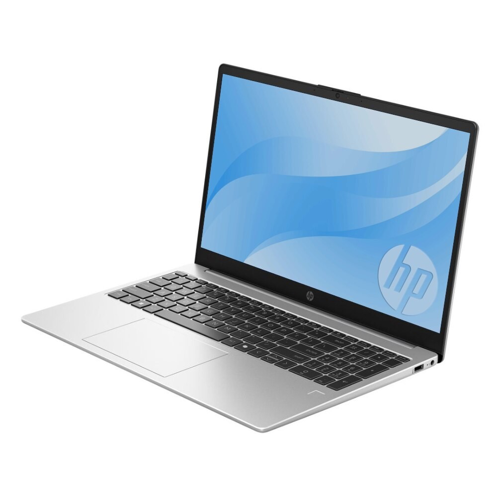 Laptop HP 250R G10, Intel Core 5 120U, 12GB Memory, 256GB SSD, 15.6" FullHD, Silver, Hungarian Layout, Windows 11 Pro