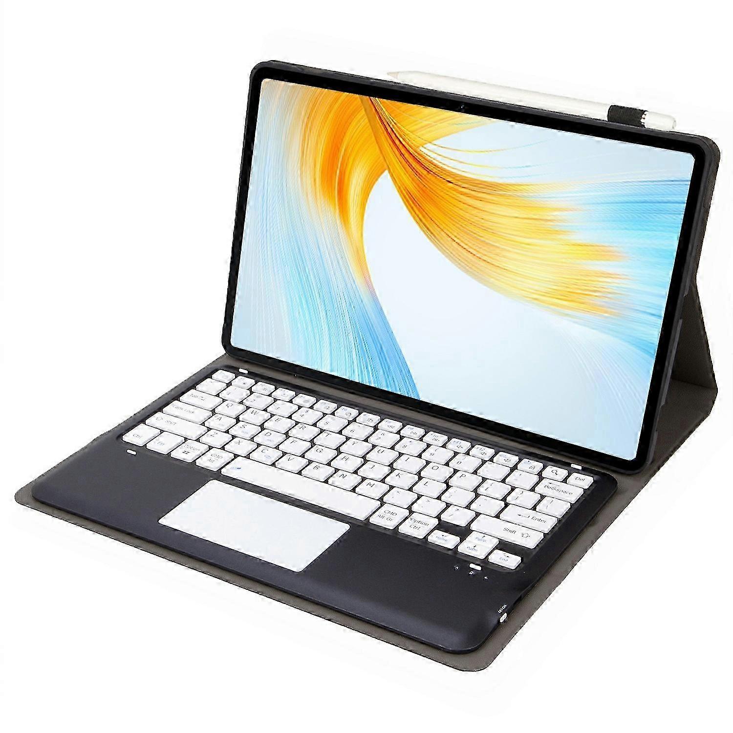 Husa cu tastatura Bluetooth pentru tableta Lenovo Tab P12, touchpad, negru