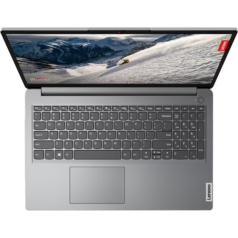 Laptop Lenovo 15.6'' IdeaPad 1, FHD, Procesor AMD Ryzen™ 7 5700U (8M Cache, up to 4.3 GHz), 8 cores, 16GB DDR4, 480 GB SSD NVME, AMD Radeon, No OS, Cloud Grey